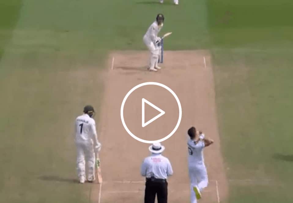 [Watch] James Anderson Castles Alex Carey With a Beauty, Completes 1100 Dismissals in First-Class Cricket